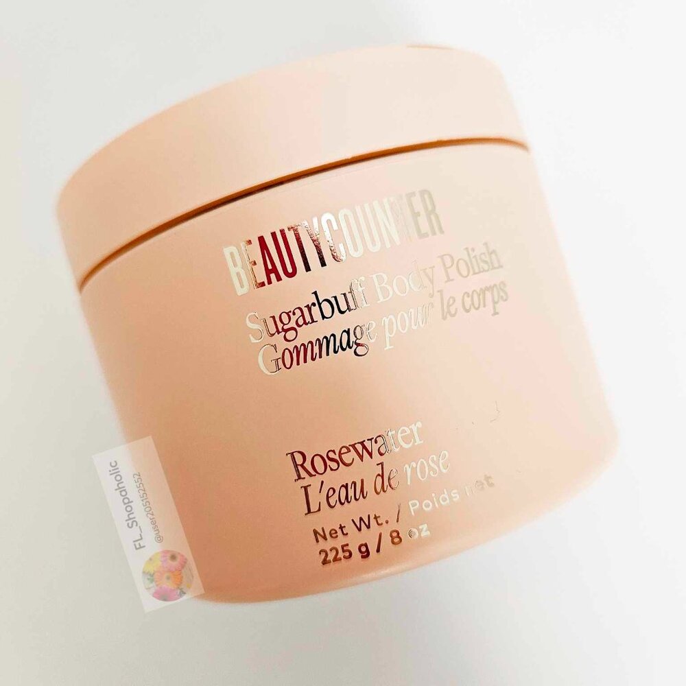 *Beautycounter* Sugarbuff Body Polish Scrub in Rosewater (Limited Edition)- NEW!